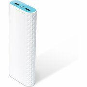 15600mAhPowerBank-TP-LinkTL-PB15600,White,PowerCapacity:15600mAh,2x5V/2.4A(max5V/3A),6in1safetyfeatures,Smartcharging,Maximizingbatteryperformance,LEDFlash