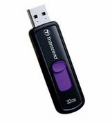 32GBUSBFlashDriveTranscend"JetFlash500",Black,Capless,Retail,USB2.0