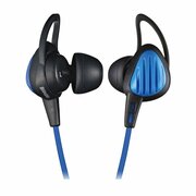 MAXELL"HP-S20"Blue,SportsEarphones,IPX7standard–Sweatresistantandwashable,"RabbitSupport"-fityourearscomfortablyandsecurely,Idealforwearingwithsunglasses,Softsiliconeartips,1.2mcablewithclip,L-Plug