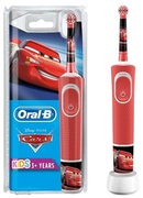 "ElectrictoothbrushBraunKidsVitalityD100Cars,kidstoothbrush,rechargeablebattery,rotatingcleaningmode,integratedtimer,cars"