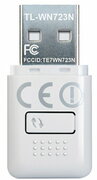 TP-LinkTL-WN723N,WirelessLAN,150Mbps,Realtek,MiniSize,USB,FixedAntenna
