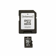 Intenso®MICROSecureDigitalCards,8GB+SDAdapter,Class10