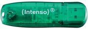 Intenso®USBDrive2.0,8GB,RainbowLine,Green