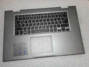 PALMREST-DellInspiron155568Series15.6''(00HTJC)W/Toutchpad(04ND6F),Keyboard(US),cables,Grey,Genuine
