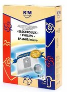 VacuumCleanerBagK&MKM-EP-BAG,SuitableforVCElectrolux/Philips