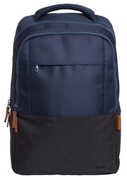TrustLisboa16"LaptopBackpack,3compartments,23Lcapacity,durable,shockproofandweatherproof,blue-black