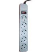 GembirdSPG3-B-5PP5-outlets,1.5m,Grey