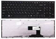 KeyboardSonyVPCEH(EE/EL)w/frameENG/RUBlack