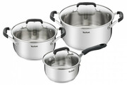 "PotSetTefalE493S674,Set,Stainlesssteel,6pcspots"