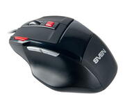 MouseSVENGamingGX-970,Black,Optical800/1200/1600/2400dpi,USB,weight140g
