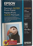 A4EPSONPremiumGlossyPhotoPaper,50Sheets,C13S041624