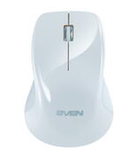 MouseWirelessSVENRX-610,2.4GHz,1200dpi,White,USB,weight60g