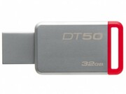 FlashUSB3.1Kingston32GBDT50Silver/Red(DT50/32GB)