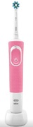 ElectrictoothbrushBraunVitality100CrossActionPink.toothbrush,rechargeablebattery,rotatingcleaningmode,timer2min,appcontrol,chargingstation.whitepink