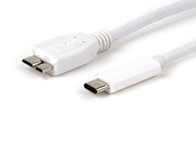 LMPUSB-C(m)toUSB3.0micro-USB(m)cable,10G/5AwithE-Mark,1m,white(13868)