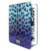 JustCavalliSlimcover"Leopard"foriPadmini/iPadminiretina,withtransparentback,blue