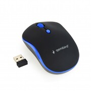 "WirelessMouseGembirdMUSW-4B-03-B,Optical,800-1600dpi,4buttons,Ambidextrous,Black/Blue-https://gembird.nl/item.aspx?id=10416"