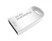 ФлешкаTranscendJetFlash710S32GB,USB3.0,Silver,MetalCase