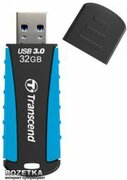 ФлешкаTranscendJetFlash81032GB,USB3.0,Blue/Black