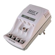 Ansmann5107343Charger"Basic4plus"for1-4AAA/AAor1-2AAA/AAand1x9VE-Blockrechargeablebatteries