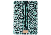 JustCavalliSlimcover"Leopard"foriPadmini/iPadminiretina,withtransparentback,green