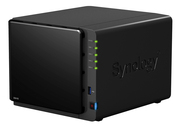 SynologyDS416,4-bayNASServer,InternalHDD/SSD:3.5"or2.5"SATA(II)x4,Hardware:CPUDualCore1.4GHz,Ram1GB,USB3.0x3,LANGigabitx2;iOS/AndroidApplications,24/7PersonalCloud,HEEngine