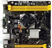 МатеринскаяплатаBiostarA68N-5600,MB+CPUonboard:Quad-coreAMDA10-4655,mini-ITX