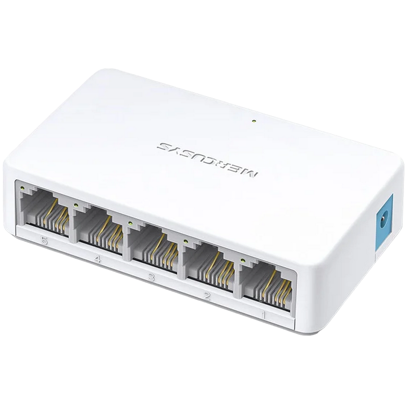 .5-port 10/100Mbps Desktop Switch MERCUSYS "MS105", Plastic Case