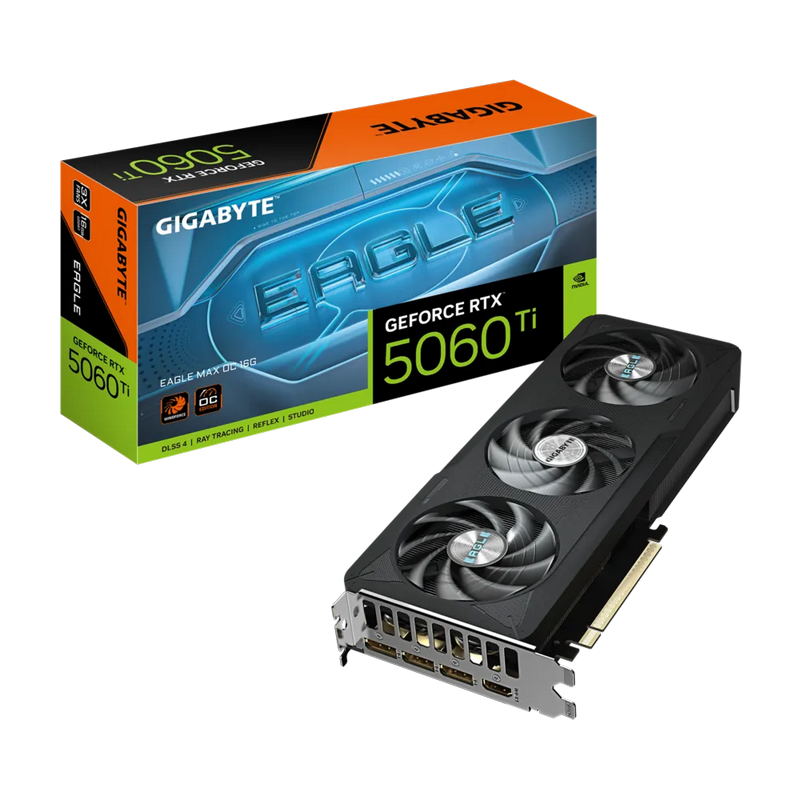 VGA Gigabyte RTX5060Ti 16GB GDDR7 Eagle Max OC (GV-N506TEAGLEMAX OC-16GD)