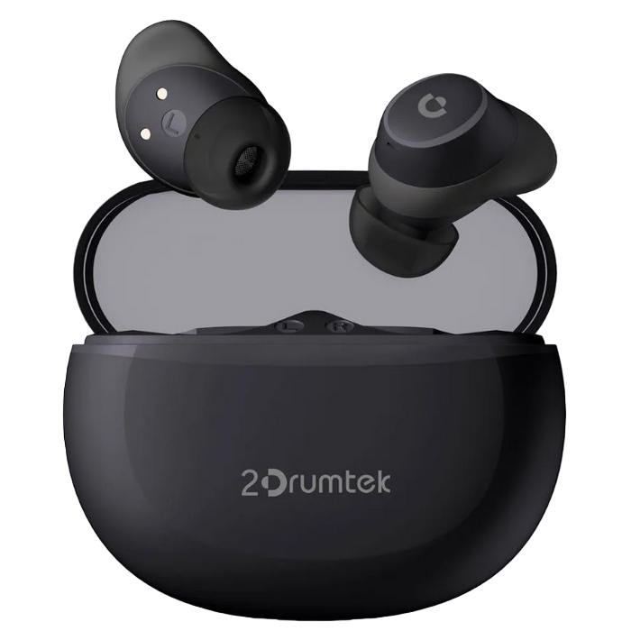 Wireless Earphones A4tech B27, 10 mm driver, 32 Ohm, 100db, Bluettoth 5.2, 40/400mAh, IPX4, Ash Grey