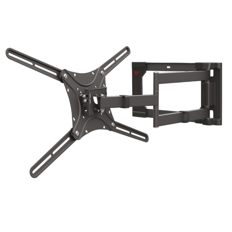 Wall Mount Barkan ''4400'' Black 40"-80" Full Motion, max.50kg, VESA mm: up to 600x400mm