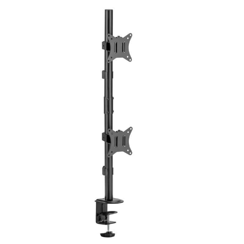 Table/desk 2-display mounting "MA-D2-02" Gembird,17”-32”,up to 9 kg,VESA:75x75,100x100