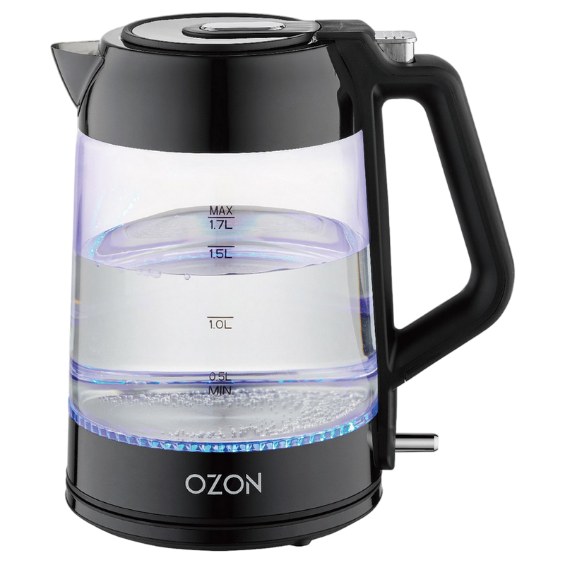 Kettle Ozon EKC-1705A-GS, Black