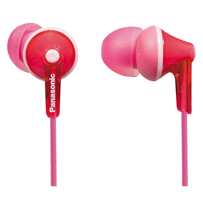 Earphones Panasonic RP-HJE125E-P Pink, w/o Mic, 1 x mini-jack 3.5mm