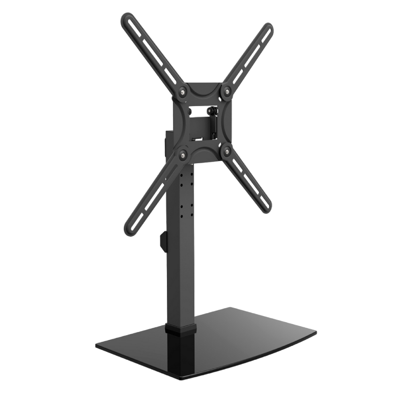 Tabletop TV Mount Barkan ''S320'' Black 29"-58" Swivel&Tilt, max.25kg, VESA mm: up to 400x400mm
