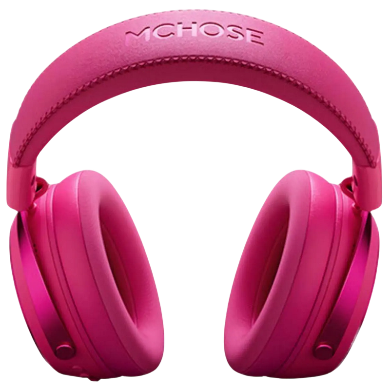 Gaming Wireless Headset MCHOSE X9, Rose Red