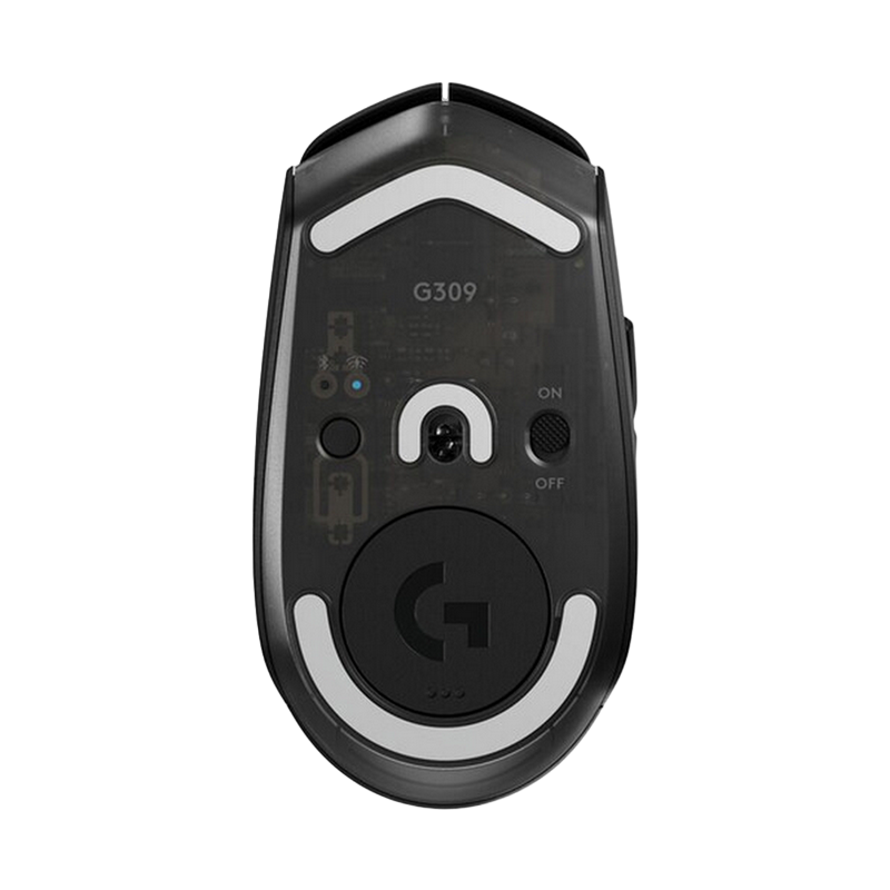 Gaming Wireless Mouse Logitech G309, 25.6k dpi, 6 buttons, 400IPS, 40G, 86g, 1000Hz, 300h, Ambidextrous, Onboard memory, 1xAA, 2.4Ghz+BT, Black