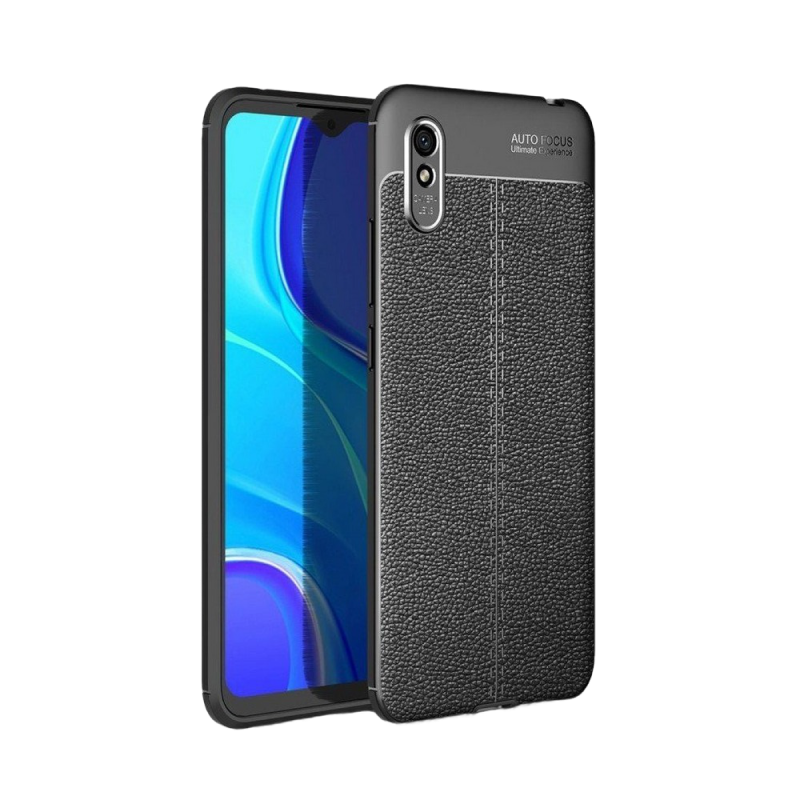 Xcover husa p/u Xiaomi RedMi 9A, Leather Black