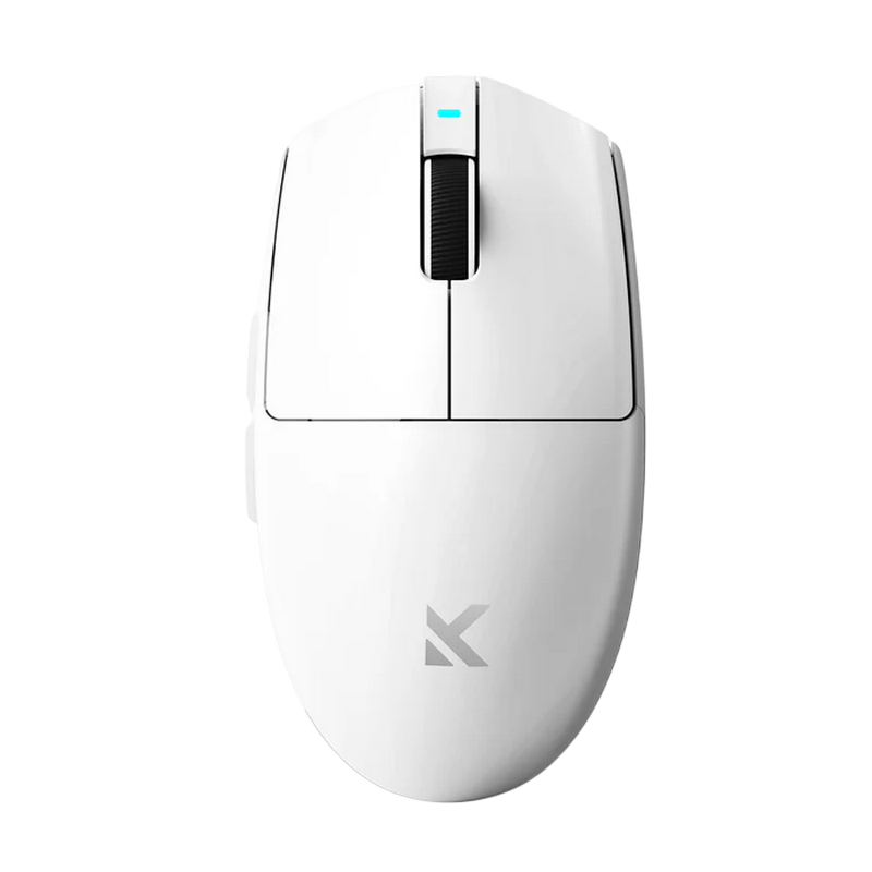 Gaming Wireless Mouse MCHOSE G3 V2, 1K Hz Wired / 1K Hz Wireless, Omron Mechanical, 800mAh, White