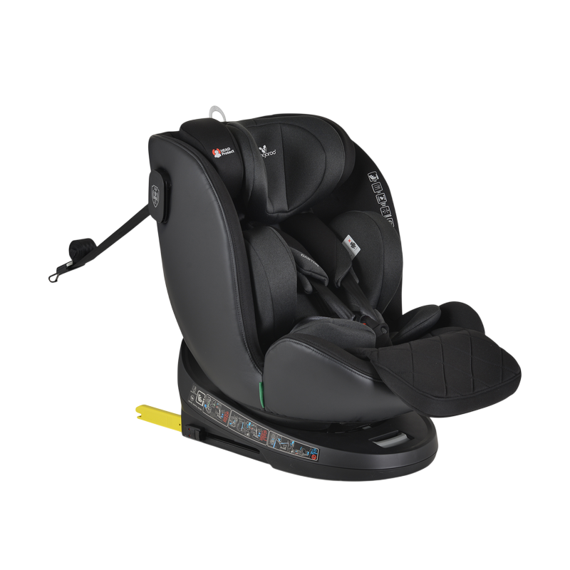 Scaun auto Cangaroo Castor 40-150cm black 3801005151844