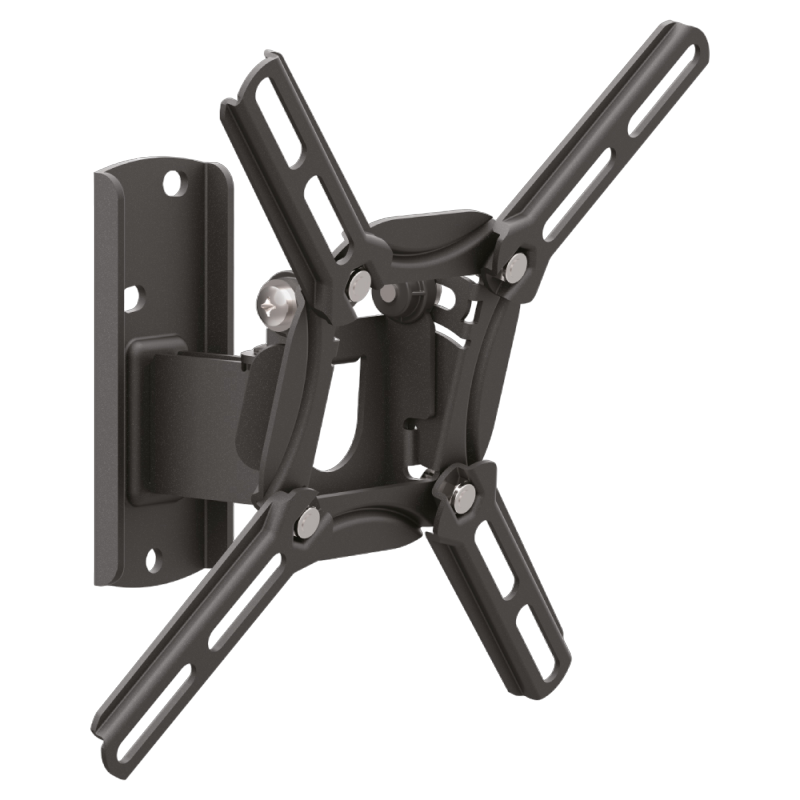 Wall Mount Barkan ''2200'' Black 13" - 43" Swivel, max.30kg, VESA mm: up to 200x200mm