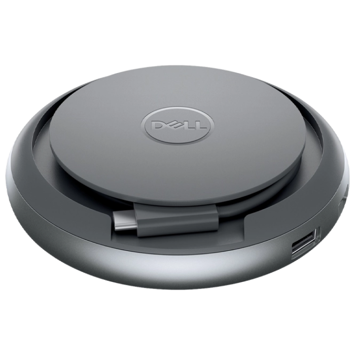 Dell Mobile Adapter Speakerphone MH3021P USB-C - 2xUSB-A, 1xUSB-C-power delivery, 1xHDMI