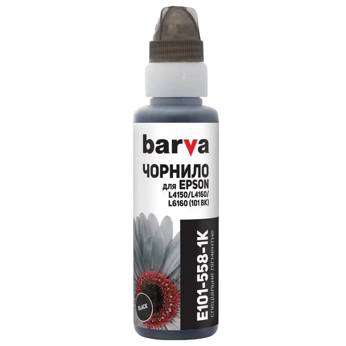 Ink Barva for Epson 101 BK black 100gr OneKey compatible