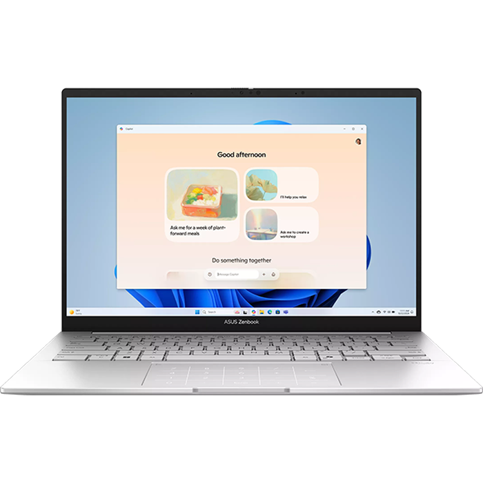 NB ASUS 14.0" Zenbook 14 UX3405CA Silver (Core Ultra 5 225H 16Gb 512Gb Win 11)