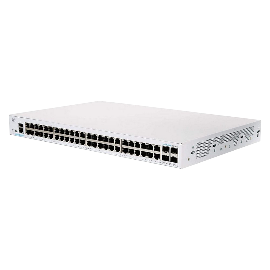 48-port Gigabit Smart Switch Cisco CBS250-48T-4G, 4x1G SFP