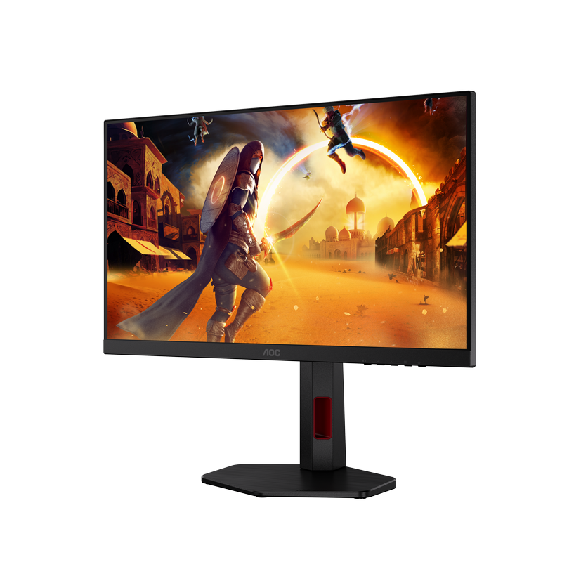 23.8" AOC 24G4ZR, Black, IPS, 1920x1080, 240Hz, AdaptiveSync+G-Sync, 0.3msMPRT, 300cd, HDR10, HDMI+DP, Pivot