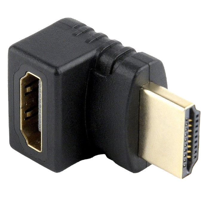 Adapter HDMI M to HDMI F 270 degrees, Cablexpert "A-HDMI270-FML"