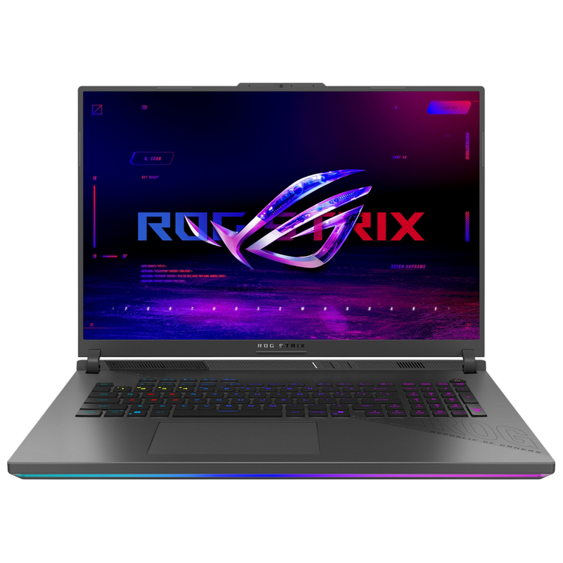 NB ASUS 18.0" ROG Strix G18 G814PM Gray (Ryzen 9 8940HX 16Gb 1Tb 5060 8Gb)