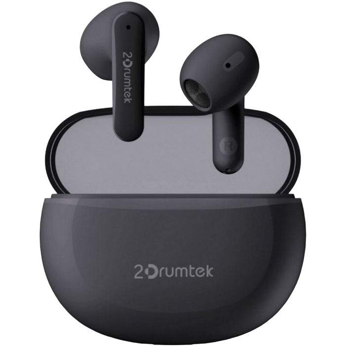 Wireless Earphones A4tech B25, 10 mm driver, 32 Ohm, 102db, Bluettoth 5.2, 40/380 mAh,IPX4, Ash Grey