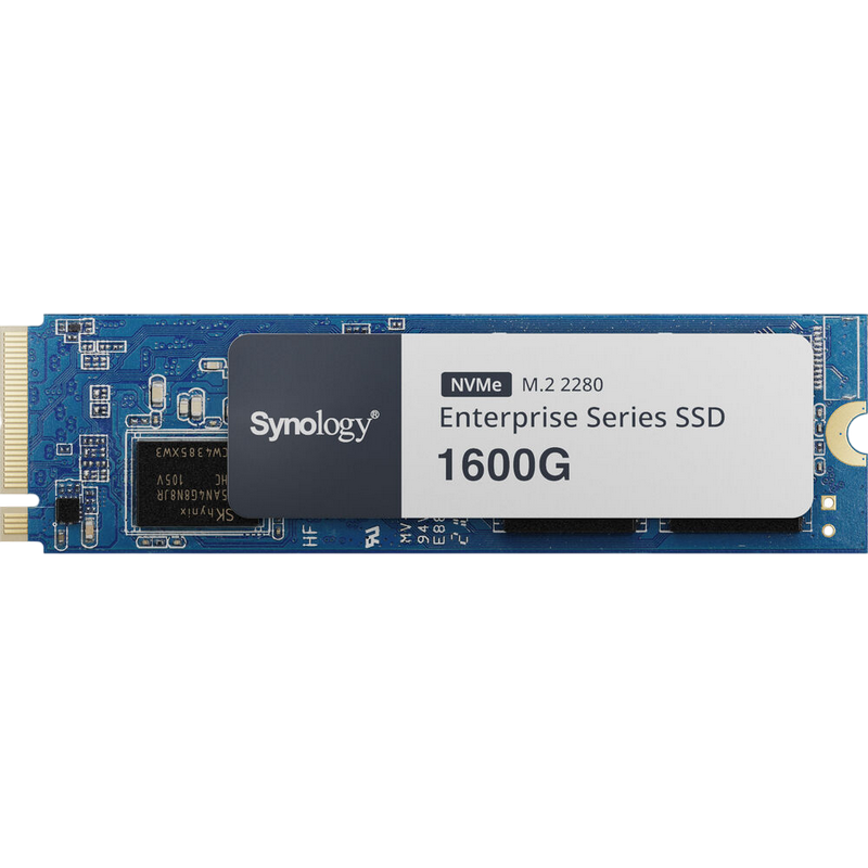 SYNOLOGY M.2 2280 1600Gb Enterprise NVMe solid-state drive "SNV5420-1600G", 2900 TBW, MTBF: 3M hours